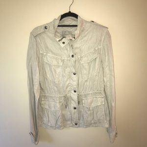 Tan Talula Light Zip Up Fashion Jacket Women’s M